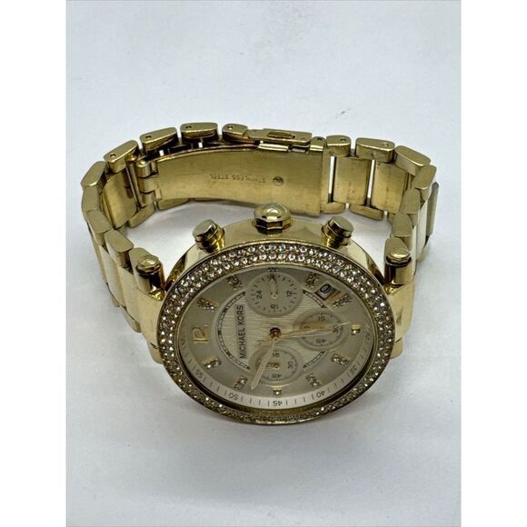 Michael Kors Parker MK5354 Women Stainless Steel Analog Dial Quartz Watch JNA427